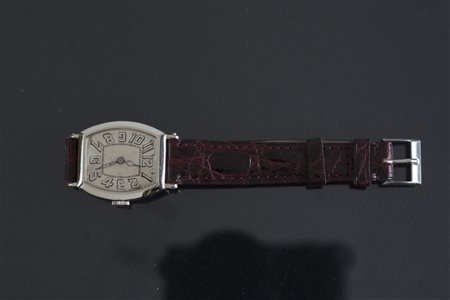 TONNEAU DEPOLLIER Depollier Tonneau in oro bianco 18 kt anni 30. -. .