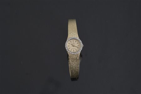 OMEGA Omega donna anni 60 in oro e brillanti. -. .
