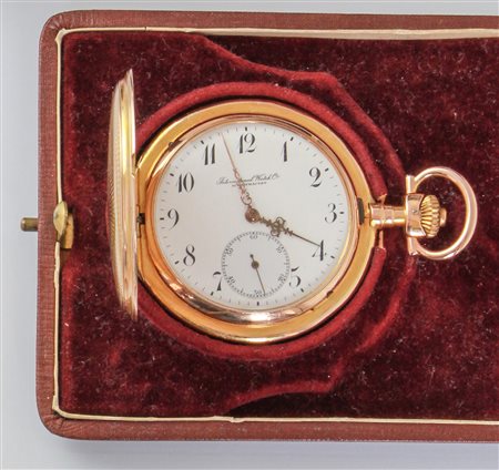 IWC Orologio da tasca IWC in oro rosa 18 kt savonette. . -. .