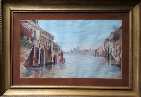 Anonimo "Venezia" - Acquerello su carta - cm 40x60
