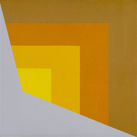 ATTILIO MARCOLLI (1930-2010) Alla luca, 1994 Acrilici su tela cm 50x50x2...