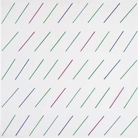 MARIO NIGRO (1917-1992) Ricordo di un sottobosco di montagna, 1974 Tempera su...