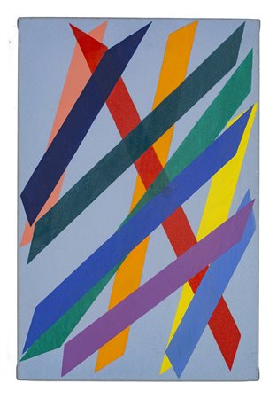 PIERO DORAZIO (1927-2005) "Tarocchi" I&deg;, 2004 Olio su tela cm...