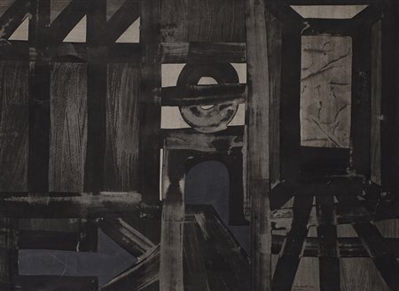 ANTONIO RECALCATI (1938) London, 1963 Matita e inchiostro su carta cm 52x71...