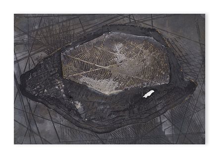 GI&Ograve; POMODORO (1930-2002) Lastra per un'incisione non tirata - pezzo...