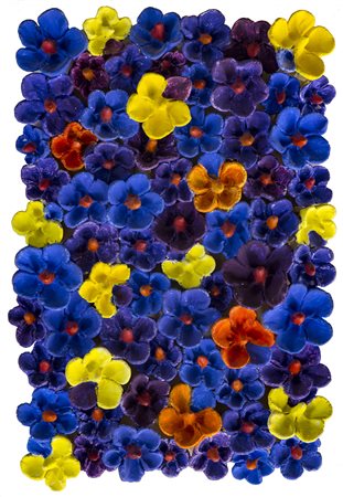 KAZUMASA MIZOKAMI (1958) 7 di Maggio Terracotta dipinta 23x15,5x3 Firma e...