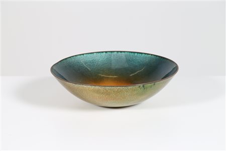 DE POLI PAOLO (1905 - 1996) Ciotola in rame smaltato, per Smalti De Poli...