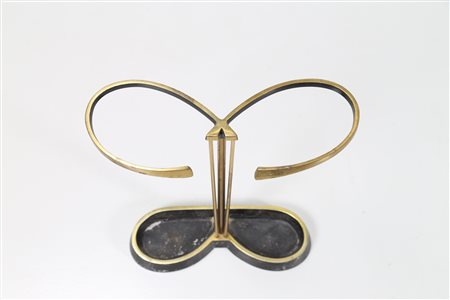 AUBOCK CARL (1900 - 1957) Alla maniera di; Portaombrelli in ottone e...