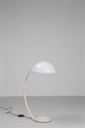 MARTINELLI ELIO (1921 - 2004) Lampada da terra in metallo laccato e plastica,...