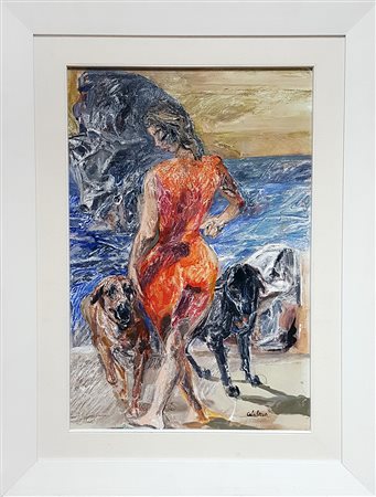 ENNIO CALABRIA Studio per il rumore del silenzio, 2014 acrilico su tela cm....