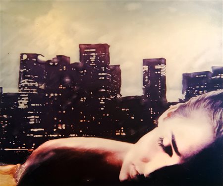 MARCELLO DI DONATO Poladream #24 foto su tela cm. 100x100, dichiarazione...