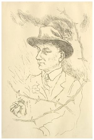 RENATO GUTTUSO 1912 – 1987 Senza titolo Incisione es.62/125. Firma in b. a d....