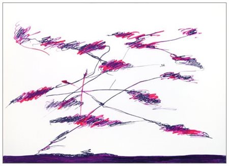 GIULIO TURCATO 1912 – 1995 Senza titolo Litografia a colori es.54/100. Firma...