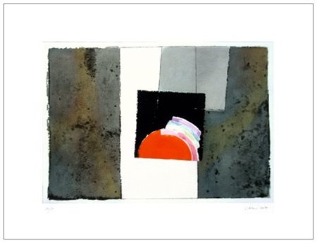 EUGENIO CARMI 1920 Senza titolo 2007 Incisione es.10/50 colorata a mano....