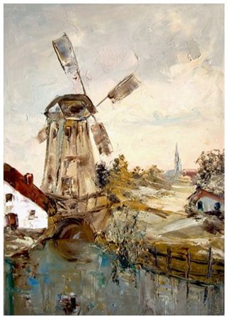 ALICE ESDERS 1910 – 1973 Senza titolo 1973 Olio su tela 50 x 35. Firma in b....