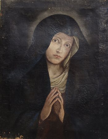 Maestro del XIX secolo "Maddalena" cm. 68x52 - olio su tela