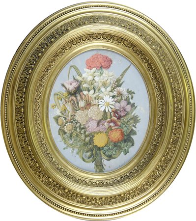 Giacomo Acqua Botanico e pittore dalmato dell'800 Lotto di 2 opere su cartone...