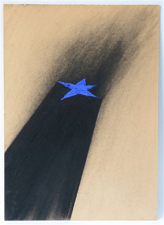 Gabriella Munzio 1922 "Senza titolo" 1991, pastelli su cartone (cm 73x52)...