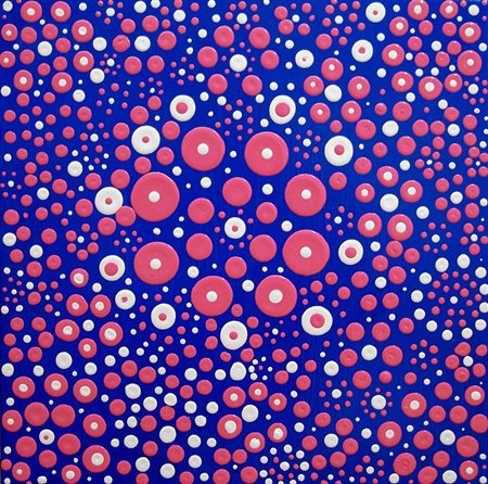 Padelah 1961, Atri (Te) - [Italia] Drips tecnica mista su tela 40x40 cm 2017...