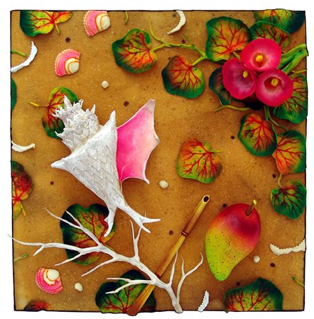 Piero Gilardi 1942, Torino (To) - [Italia] Fiori di spiaggia poliuretano...