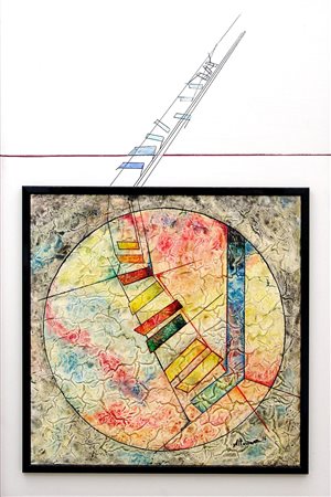 Sebastiano Altomare 1946, Avola (Sr) - [Italia] Il sogno di Giobbe tecnica...