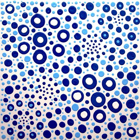 Padelah 1961, Atri (Te) - [Italia] Drips b.a.c. tecnica mista su tela 50x50...