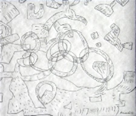 ACCARDI CARLA TRAPANI 1924 SENZA TITOLO, 1997 MATITA SU CARTA cm 24,5 x 28,5...