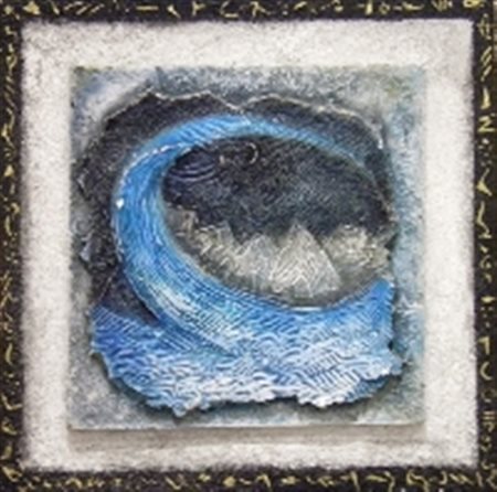 CARLETTI DANIELA SENZA TITOLO, 1995 ALTORILIEVO cm 35 x 35 Firma e anno sul...