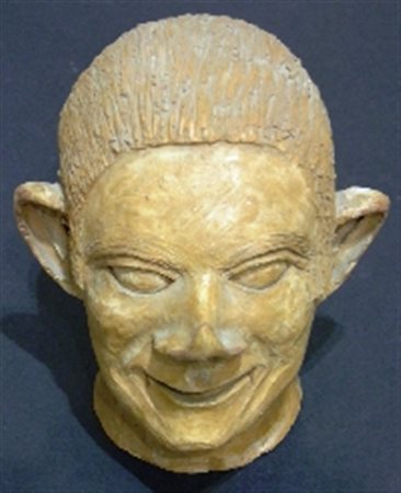 RAGAZZI UBALDO SENZA TITOLO TERRACOTTA cm 16 x 16 x 16 Terracotta pezzo unico