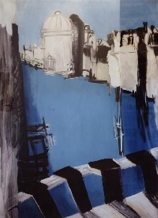 BRINDISI REMO ROMA 1918 LIDO DI SPINA 1996 VENEZIA CANAL GRANDE, 1963 TEMPERA...