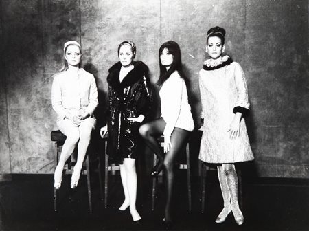 ROMA PRESS PHOTO (-) Ritratto di:V.Lisi,U.Andress,M.Mell anni '70 stampa alla...