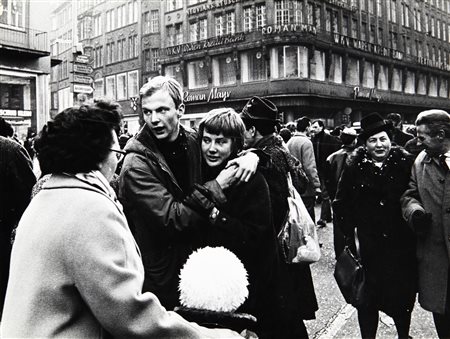 GIANNI BERENGO GARDIN (1930-) Germania 1960 circa stampa alla gelatina sali...