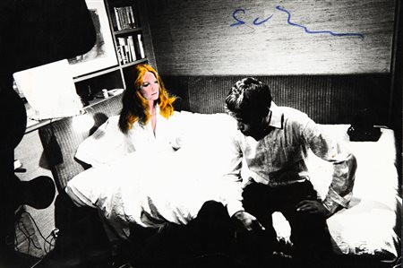 MARIO SCHIFANO (1934-1998) Senza titolo 1970 circa stampa alla gelatina sali...