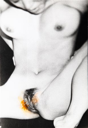 MARIO SCHIFANO (1934-1998) Senza titolo fine anni sessanta stampa alla...