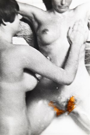 MARIO SCHIFANO (1934-1998) Senza titolo fine anni sessanta stampa alla...