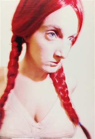 VANESSA BEECROFT (1969-) Film di Montagna 1995 manifesto della mostra a...