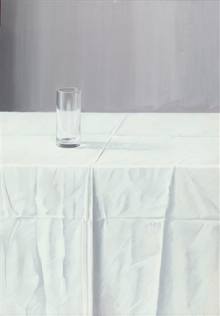 PAOLA CAMPANELLA (1930-) Senza titolo acrilico su cartone telato cm 73x51...