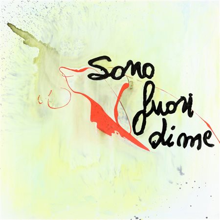 UGO CARREGA (1935-) Sono fuori di me 2008 acrilico su tela cm 80x80 firmato,...