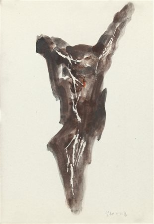 (LEONARDI, LEONCILLO) LEONCILLO (1915-1968) Senza titolo 1958/59 tecnica...