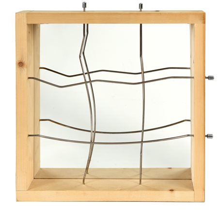 GIANNI COLOMBO (1937-1993) Opus incertum 1993 esemplare 97/100 multiplo in...