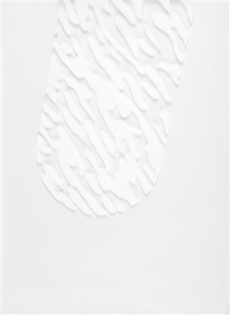 MARCO GASTINI (1938-) Multiplo tecnica mista su plexiglas cm 70x50 firmato in...