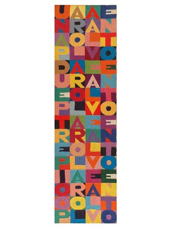 ALIGHIERO BOETTI (1940-1994) Una parola al vento due parole al vento tre...