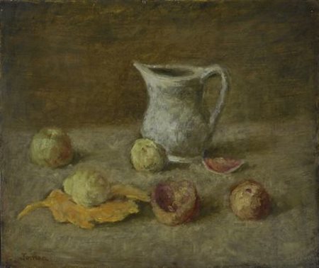 Tomeo Fiorenzo (Zoppé di Cadore, 1910 - Milano, 1960) Natura morta Olio su...