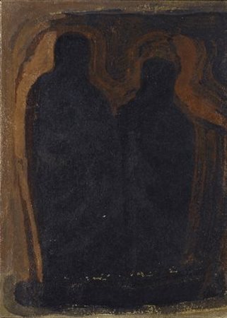 Mario Sironi (Sassari, 1885 - Milano, 1961) COMPOSIZIONE Tempera su carta...