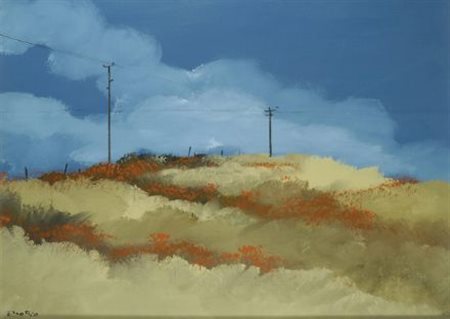 Enotrio Pugliese (Buenos Aires, 1920 - Pizzo Calabro, 1989) CAMPO DI GRANO...