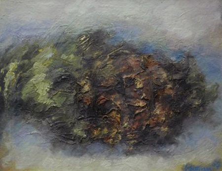 Sergio Scatizzi (Gragnano, 1918 - Firenze, 2009) NATURA MORTA, 1957 Olio su...