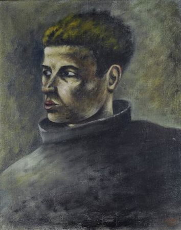 Ottone Rosai (Firenze, 1895 - Ivrea, 1957) RAGAZZO FIORENTINO, 1937 Olio su...