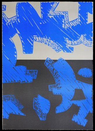 Carla Accardi (Trapani, 1924) BLU, 2000 Litografia, mm. 700x500, es. 67/99