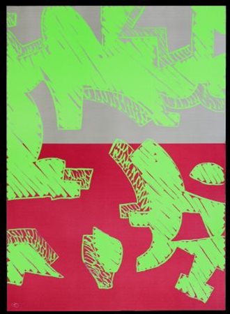 Carla Accardi (Trapani, 1924) ROSSO, 2000 Litografia, mm. 700x500, es. 34/60