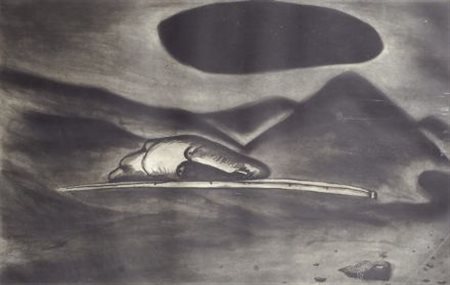 Enzo Cucchi (Morro d’Alba, 1950) IMMAGINE OSCURA, 1982 Acquaforte, Acquatinta...